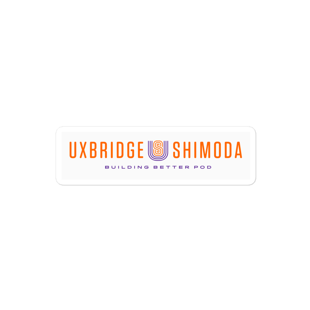Uxbridge-Shimoda Logo Sticker