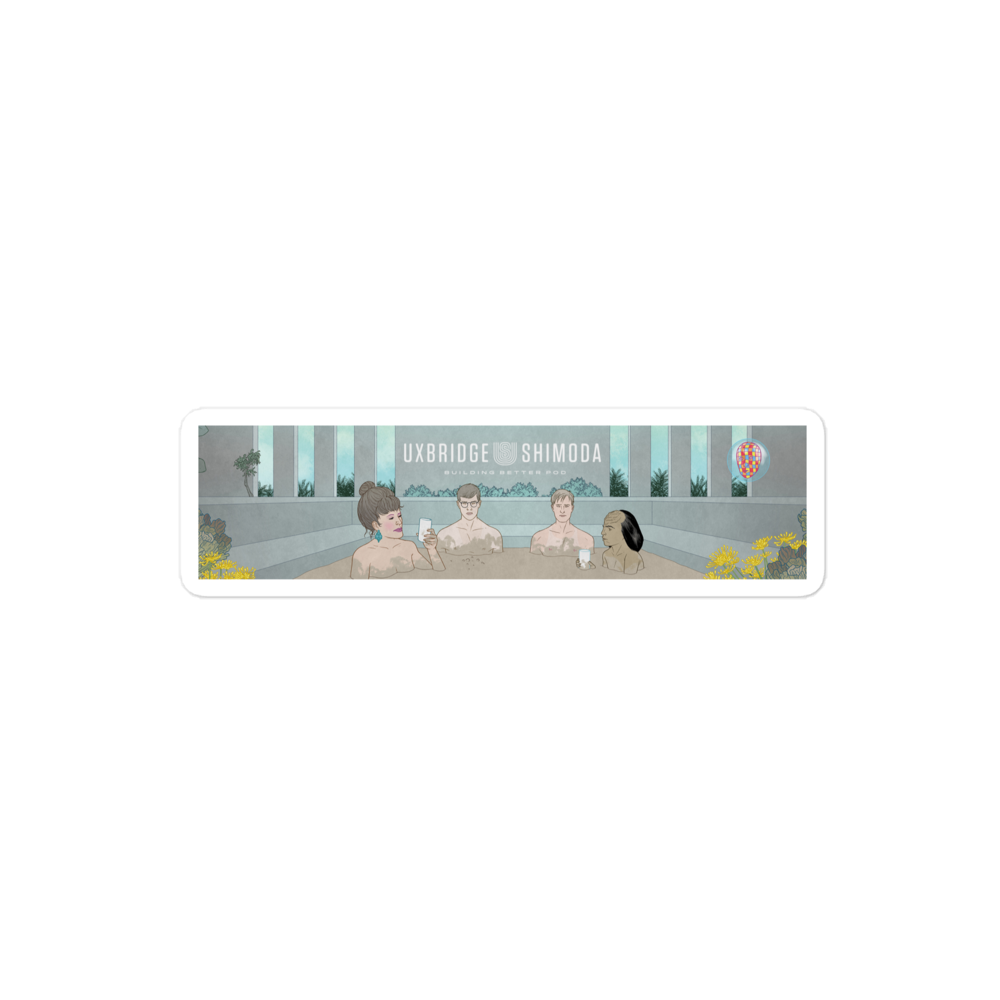 Uxbridge-Shimoda Logo Sticker