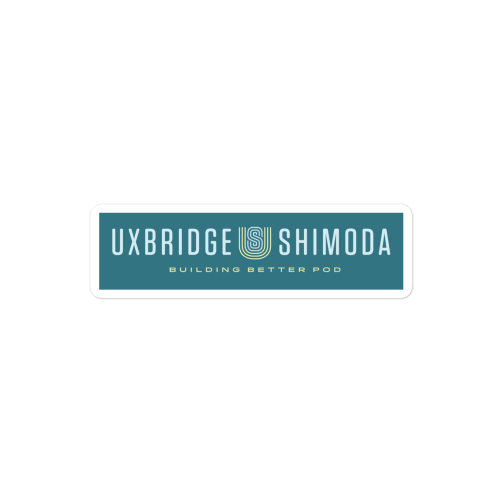 Uxbridge-Shimoda Logo Sticker