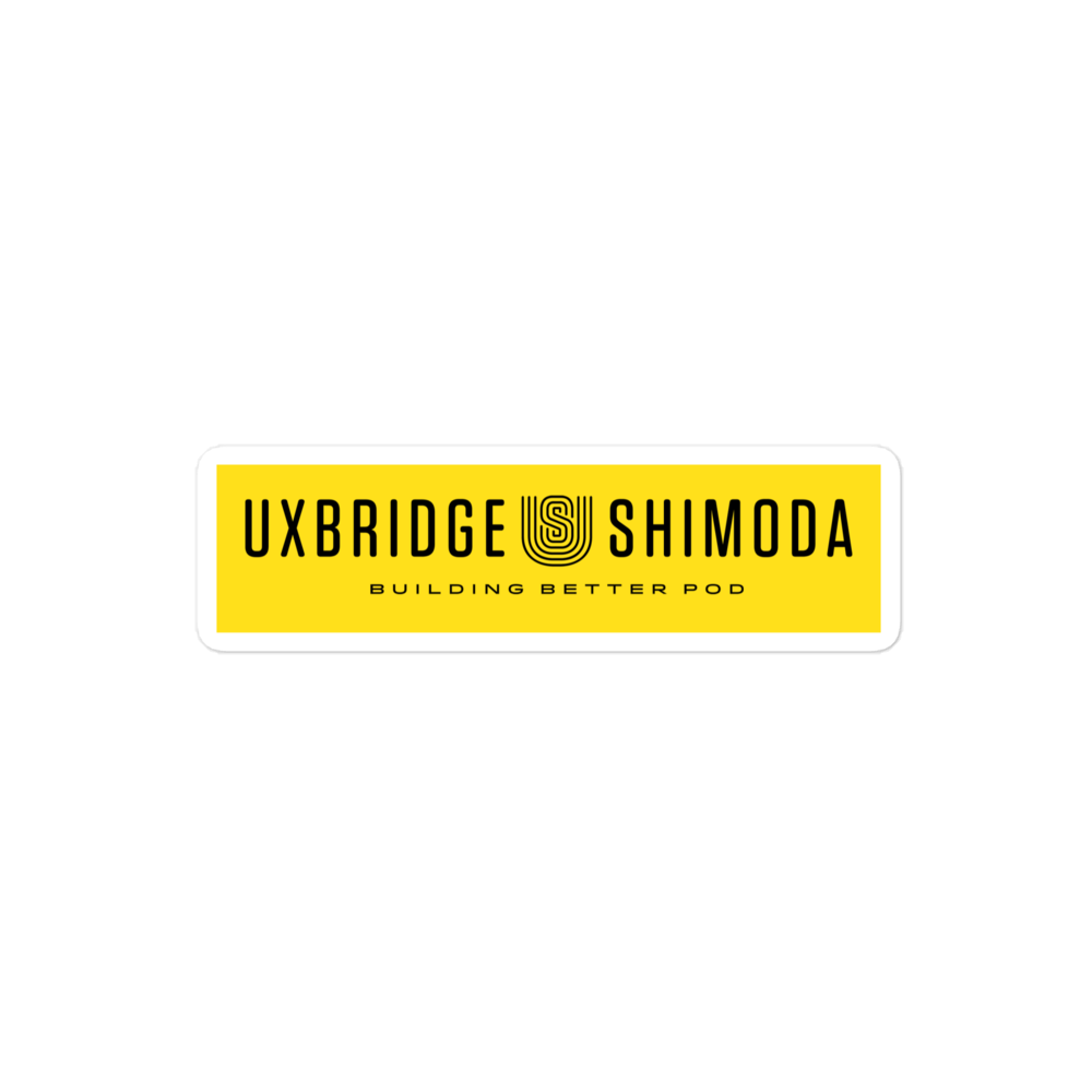 Uxbridge-Shimoda Logo Sticker