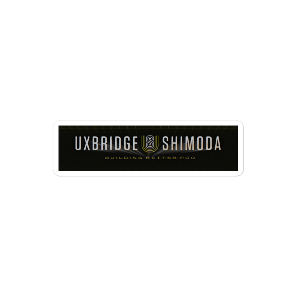 Uxbridge-Shimoda Logo Sticker