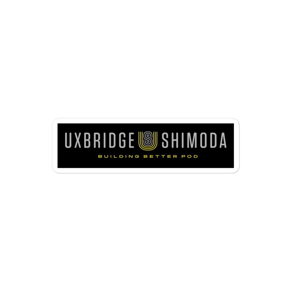 Uxbridge-Shimoda Logo Sticker