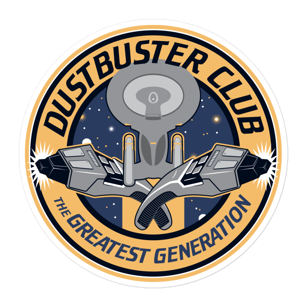 Dustbuster Club Sticker