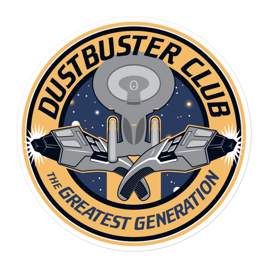 Dustbuster Club Sticker