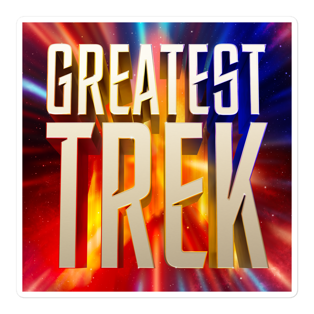 The Greatest Trek Sticker