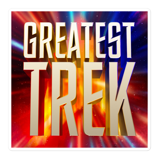 The Greatest Trek Sticker