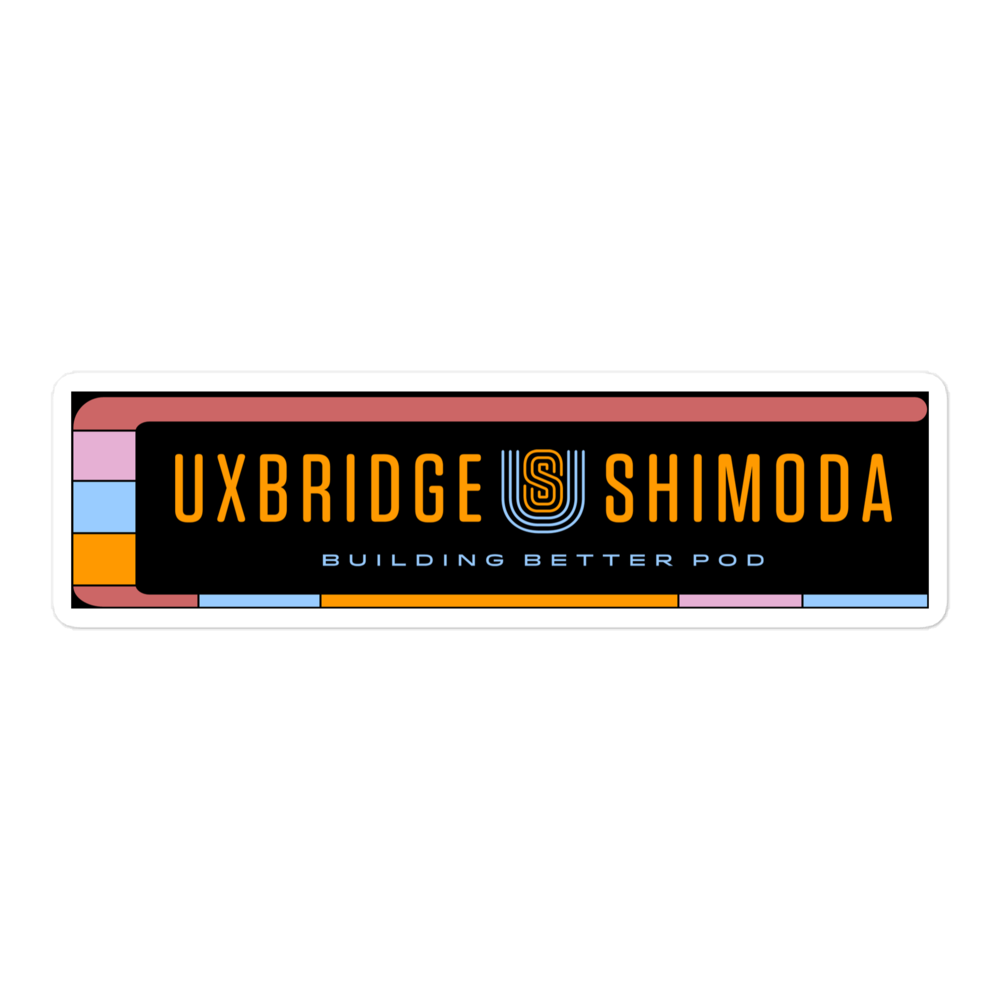 Uxbridge-Shimoda Logo Sticker