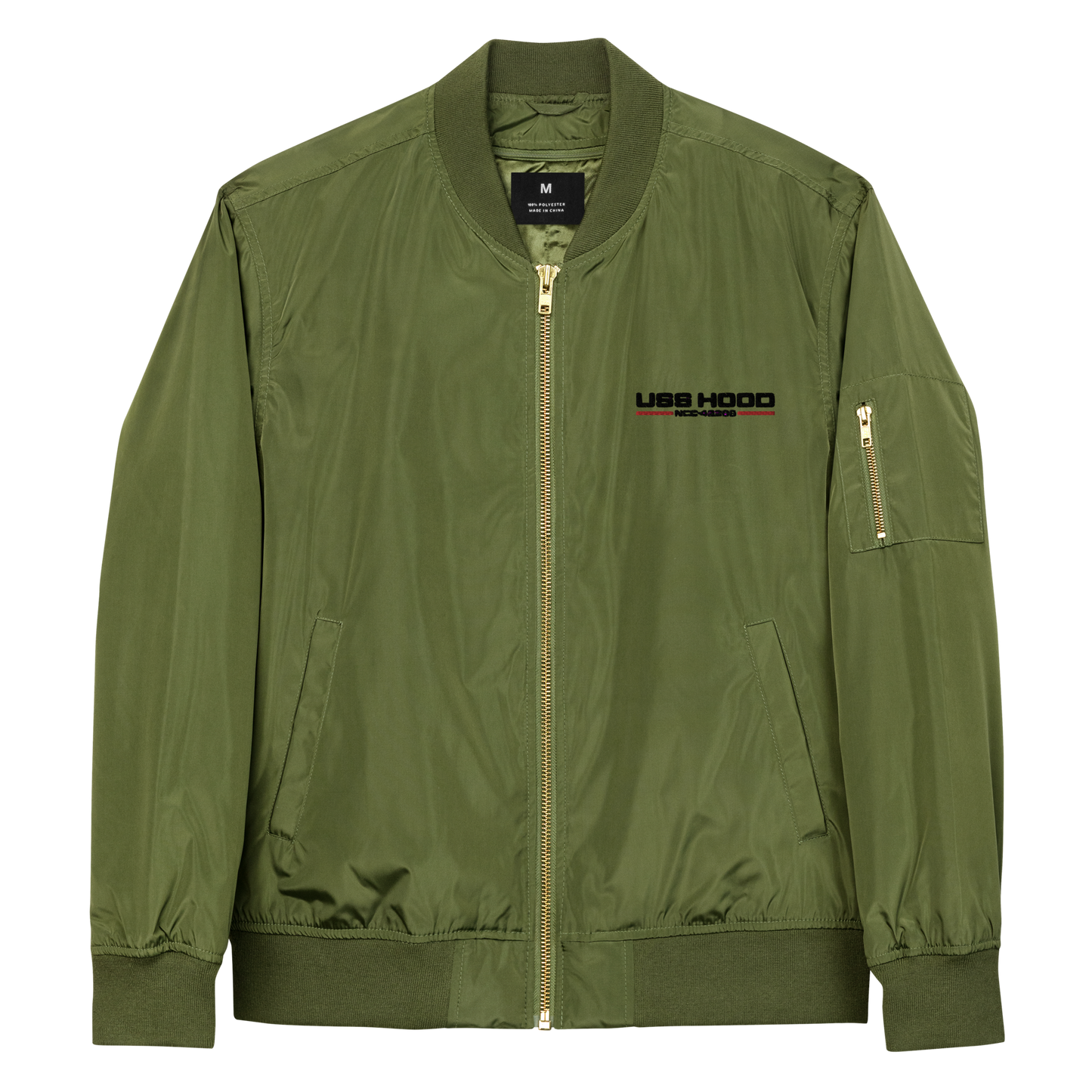 USS Hood Bomber Jacket