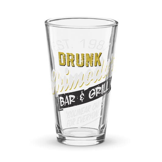 Drunk Shimoda’s Pint Glass