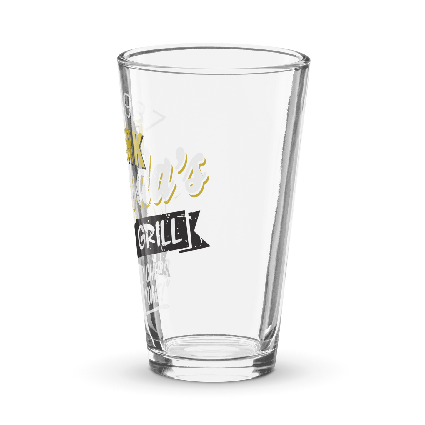 Drunk Shimoda’s Pint Glass