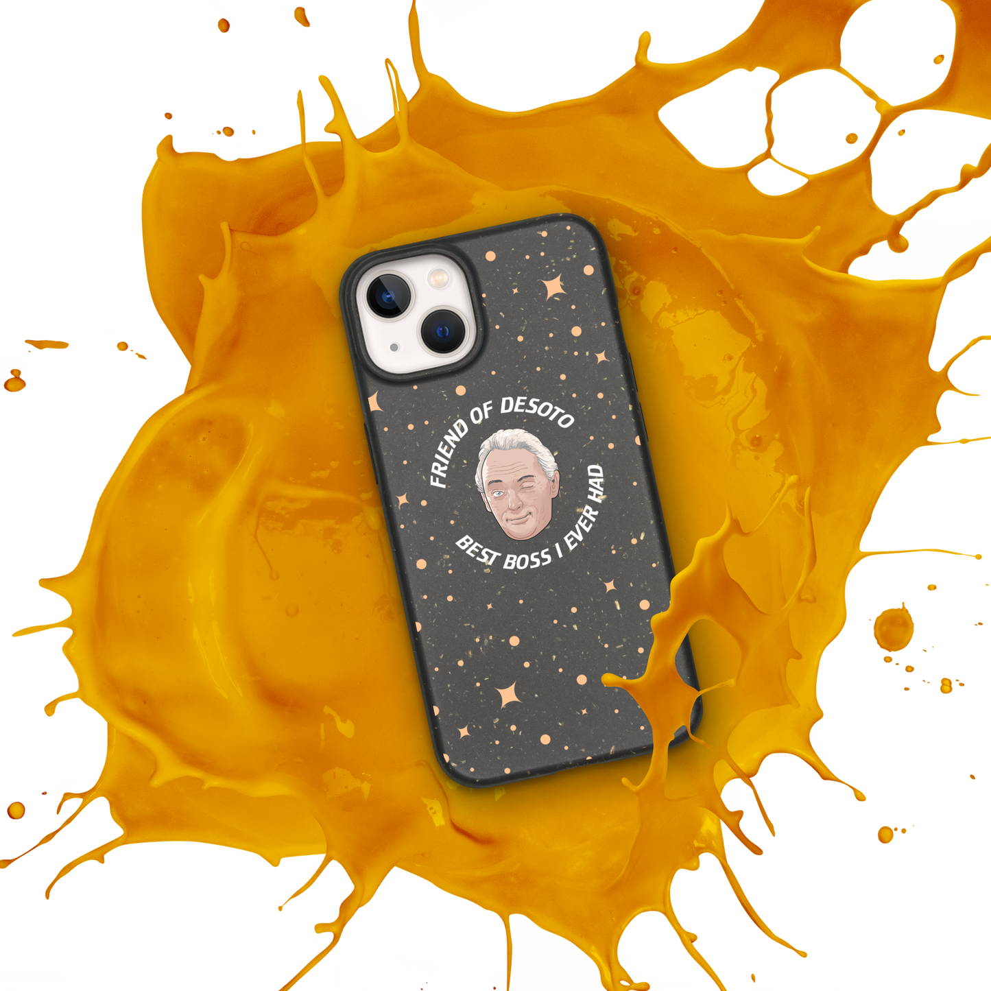 The Friend of DeSoto iPhone Case (Premium Speckled)