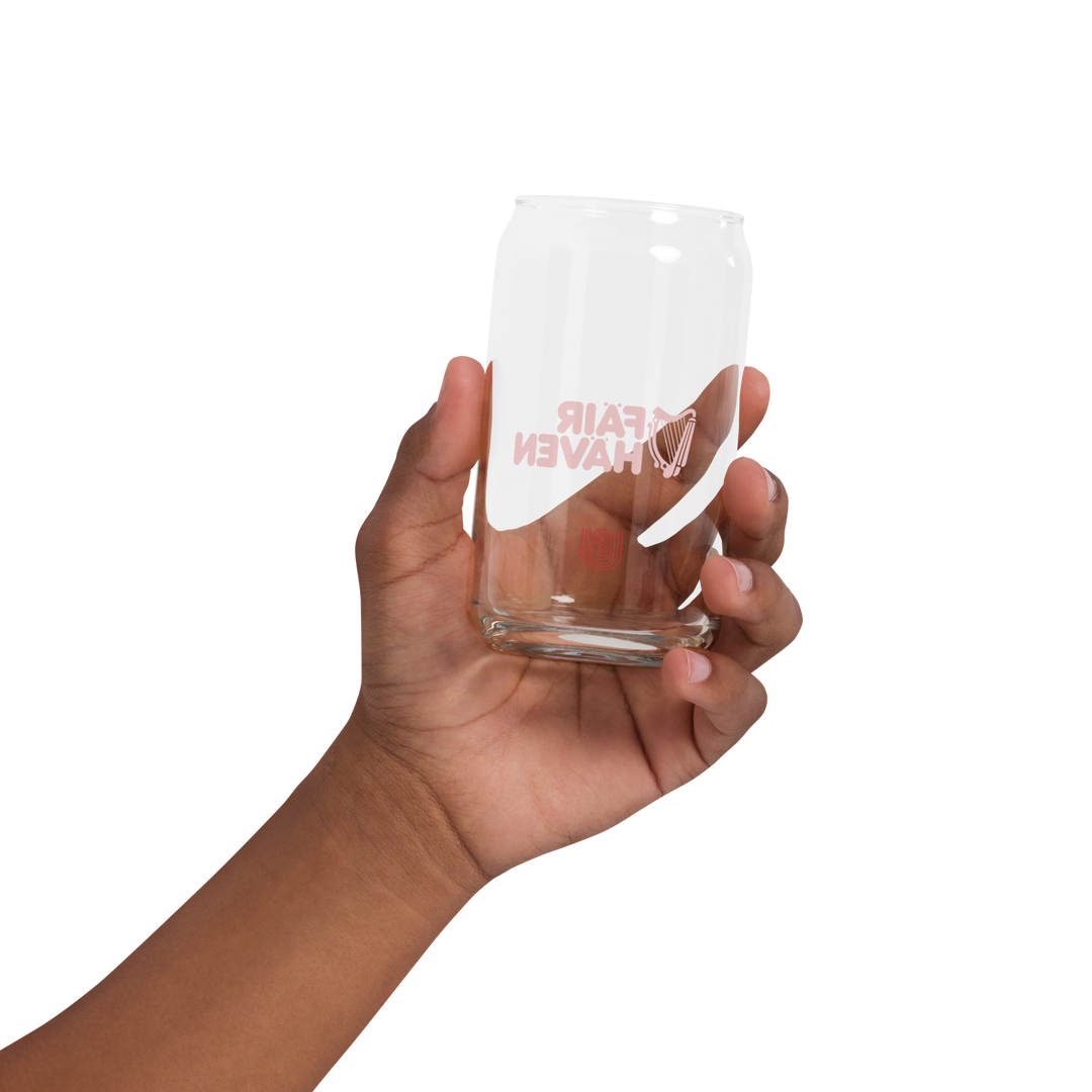 The Fair Haven Beer Can Glass