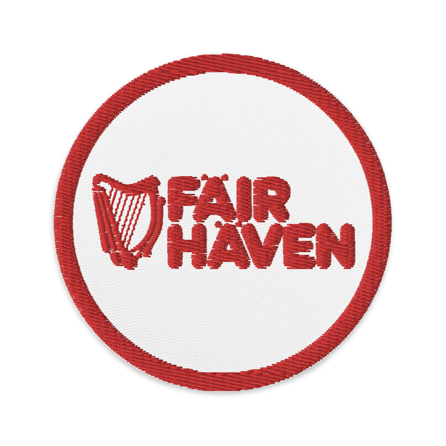 Fair Haven Embroidered Patch