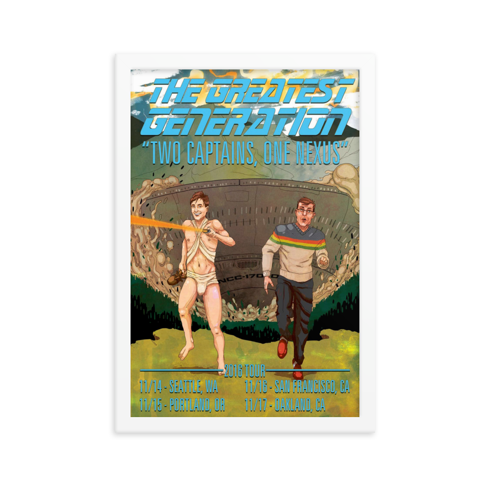 Two Captains, One Nexus Framed Poster