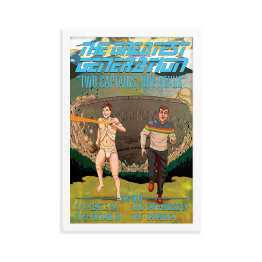 Two Captains, One Nexus Framed Poster