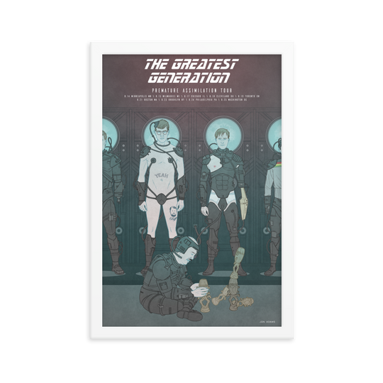 Premature Assimilation Tour Framed Poster