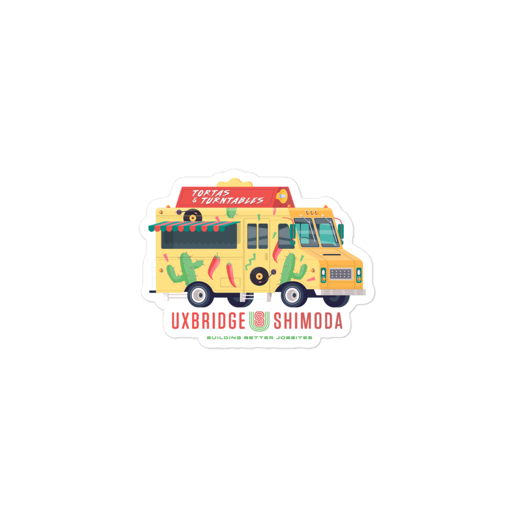 Tortas & Turntables Sticker