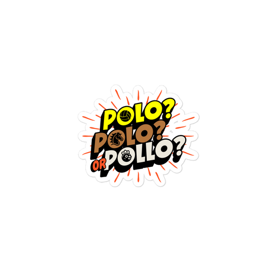 Polo, Polo or Pollo? Sticker
