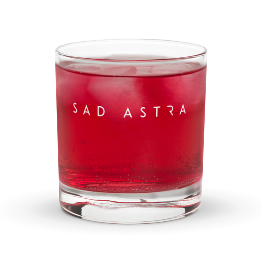 Sad Astra Lowball Glass