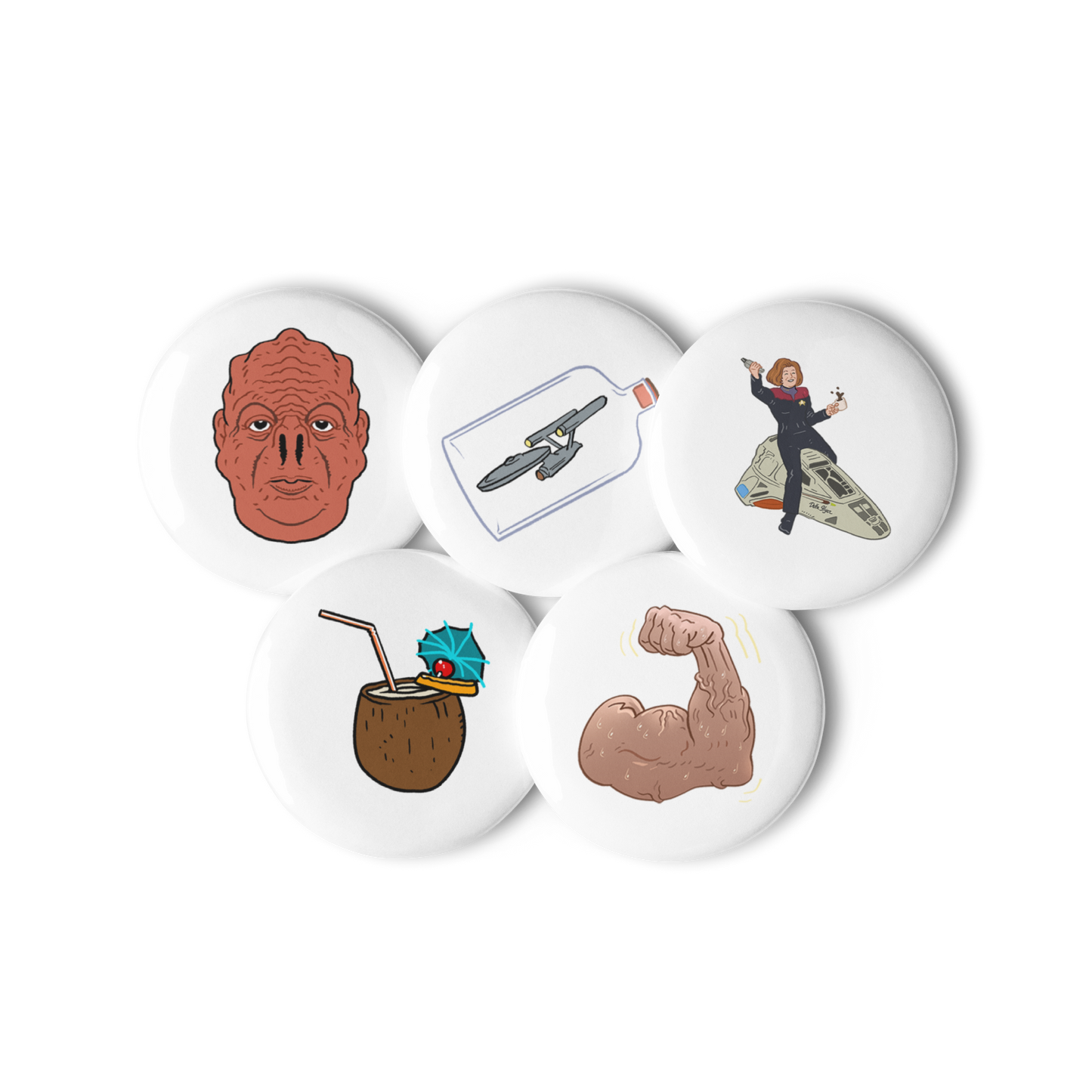 Button Combo Pack 4