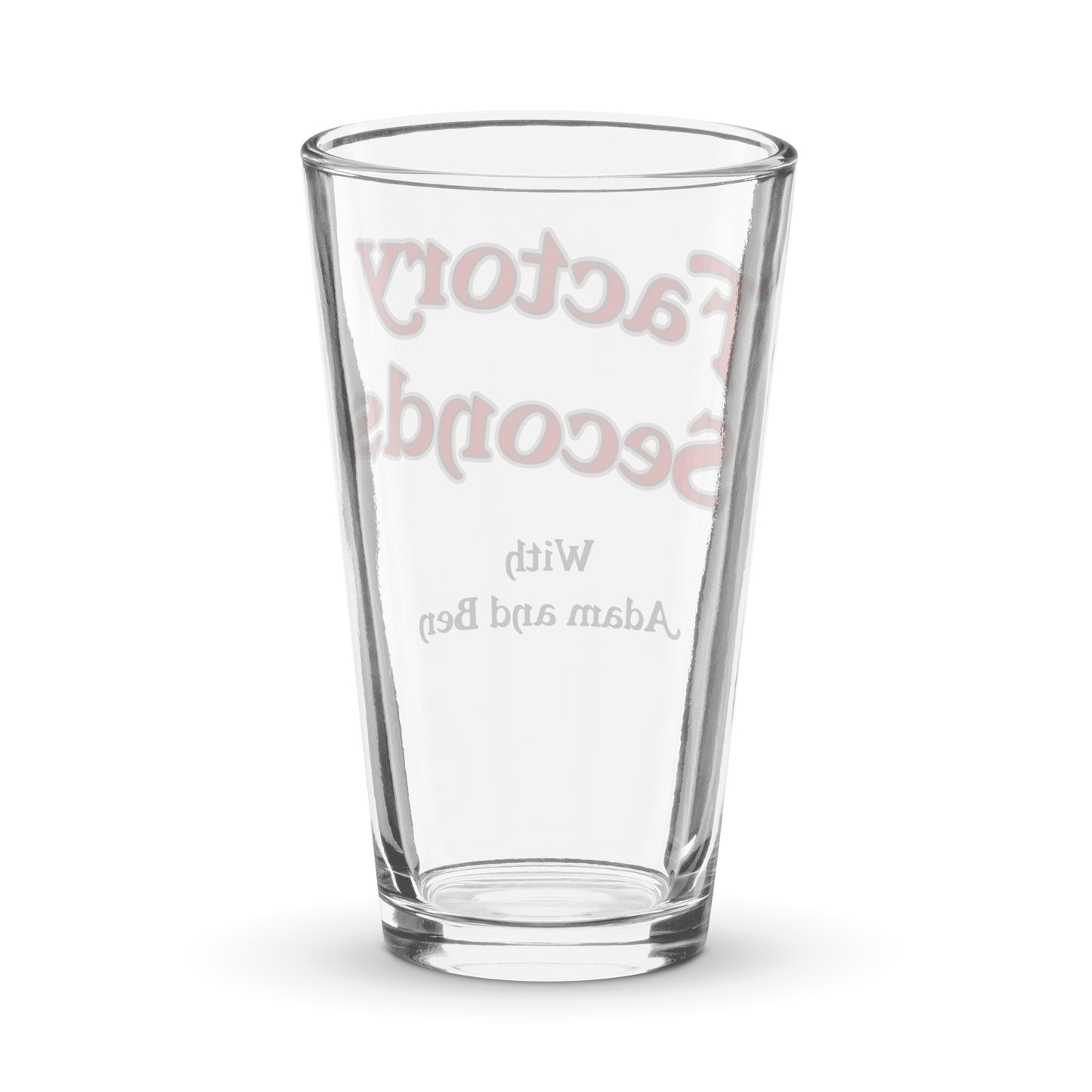 Factory Seconds Pint Glass