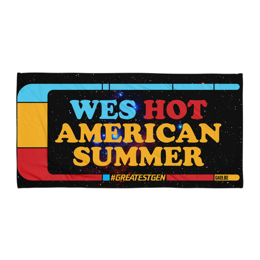 Wes Hot American Summer Towel