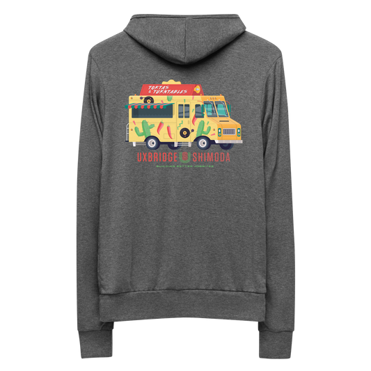 Tortas & Turntables Zip Up Hoodie