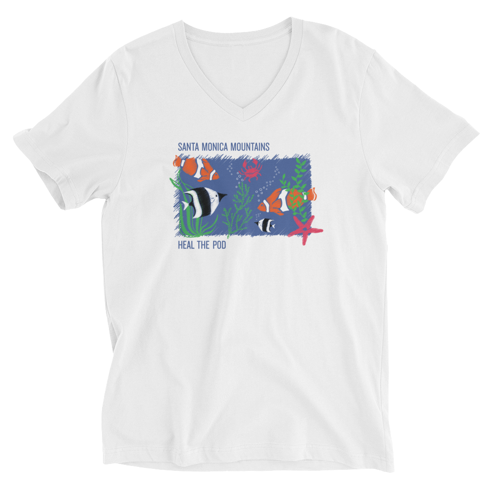 Heal The Pod V-Neck T-Shirt