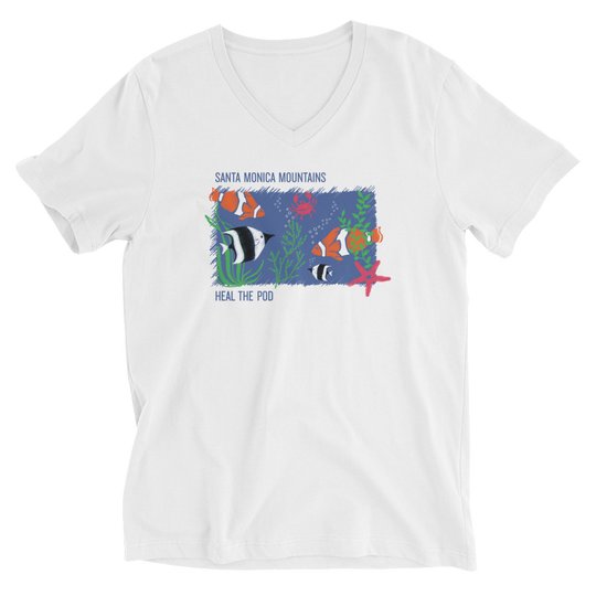Heal The Pod V-Neck T-Shirt