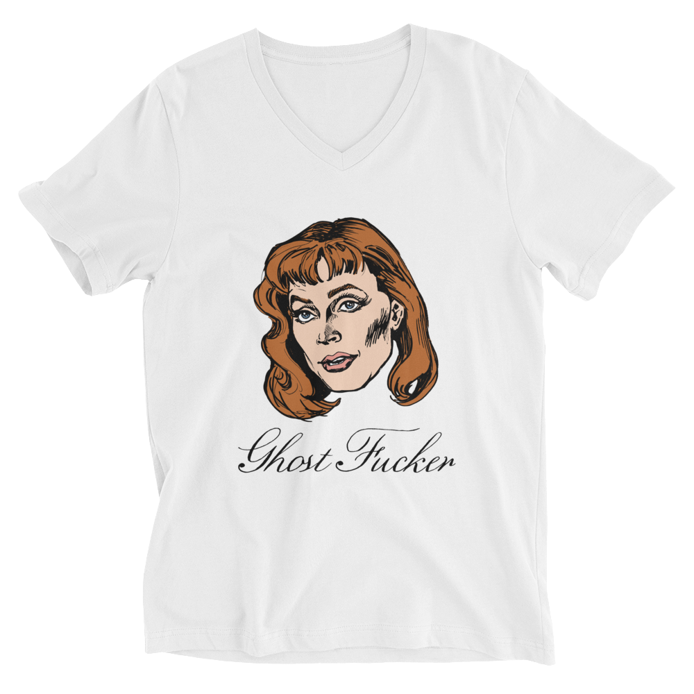 Ghost Fucker V-Neck T-Shirt