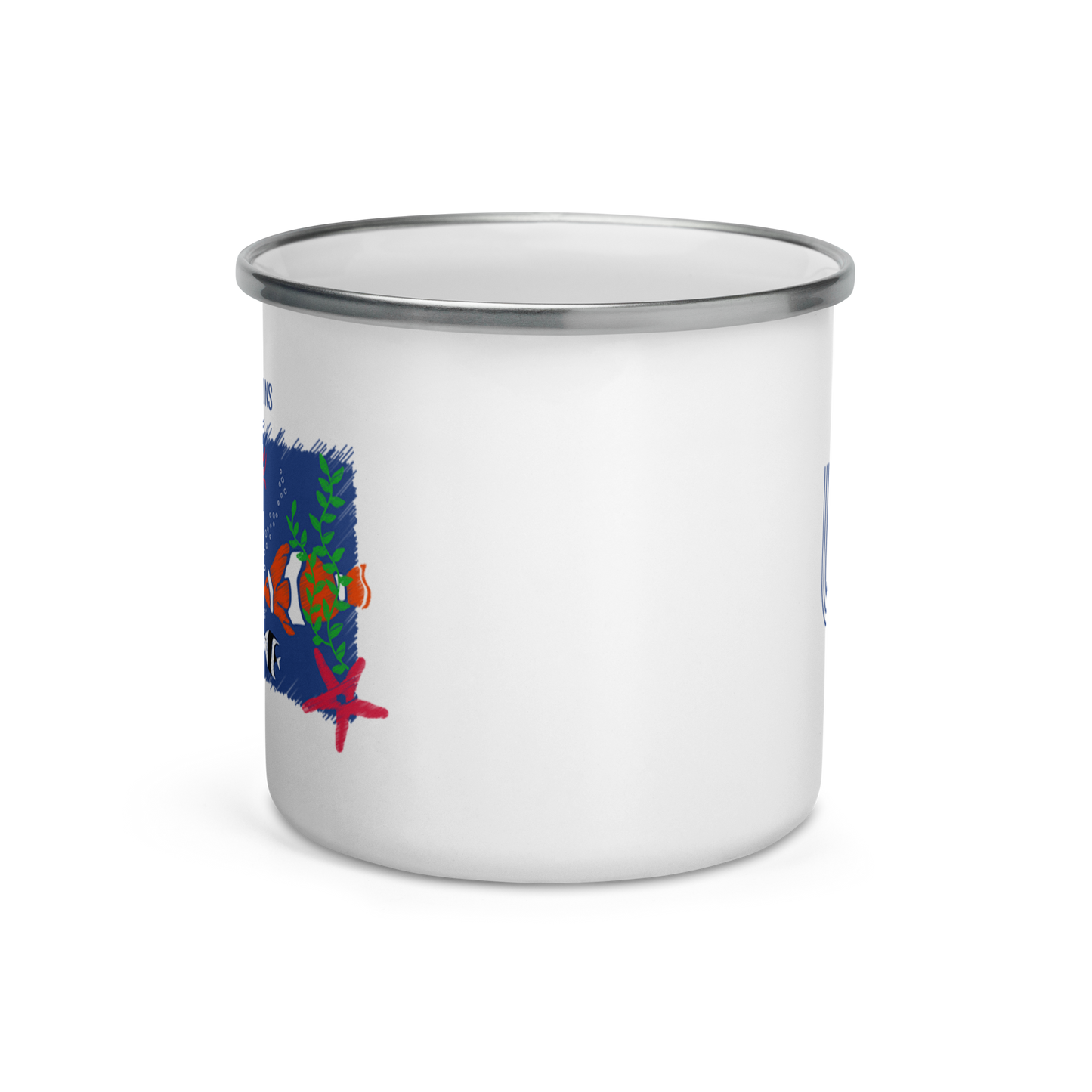 The Heal the Pod Enamel Mug