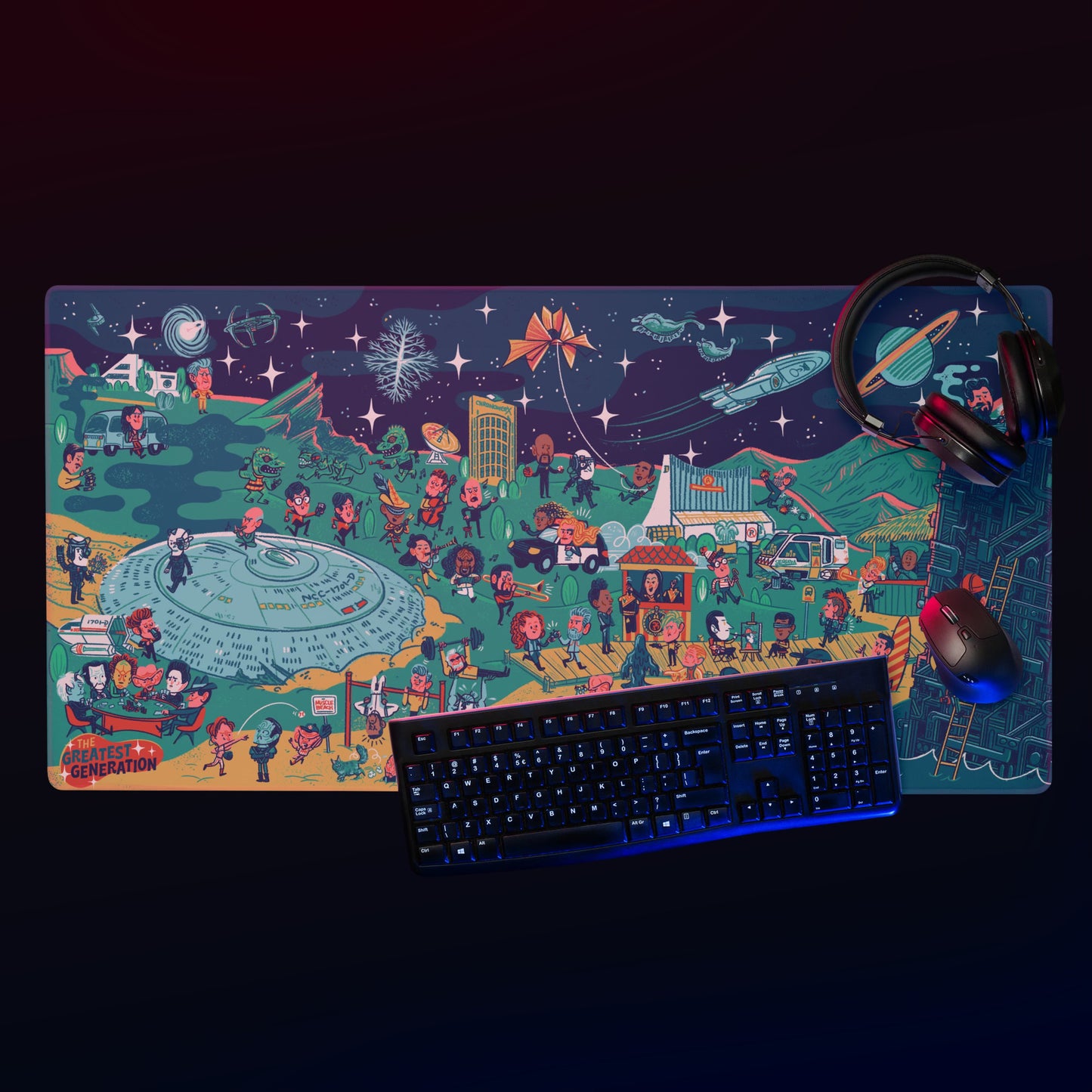 The Greatest Generation Gaming Mousepad