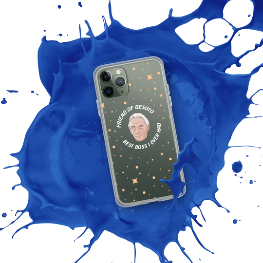 The Friend of DeSoto iPhone Case (Clear)