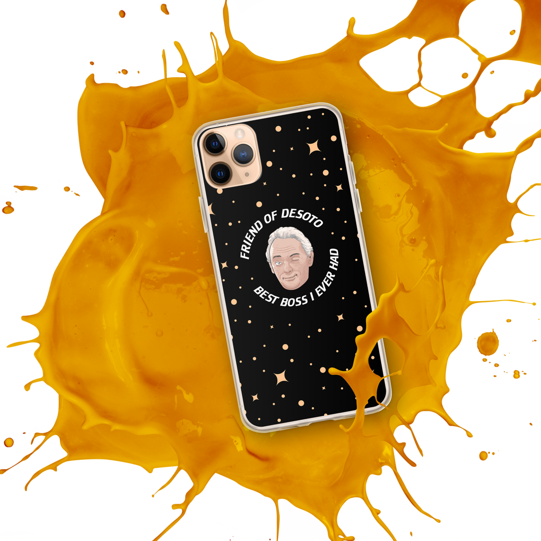 The Friend of DeSoto iPhone Case (Black)