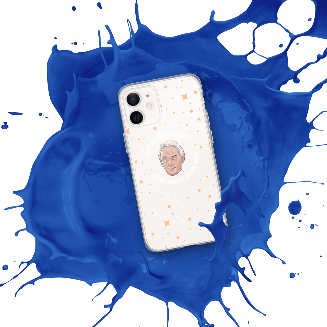 The Friend of DeSoto iPhone Case (Clear)