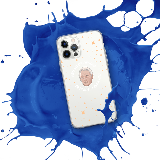The Friend of DeSoto iPhone Case (Clear)
