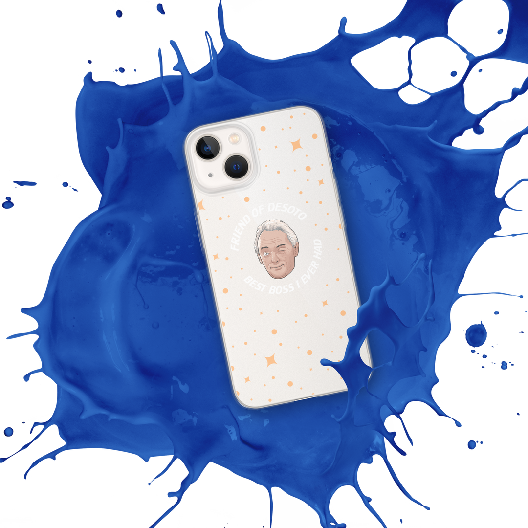 The Friend of DeSoto iPhone Case (Clear)