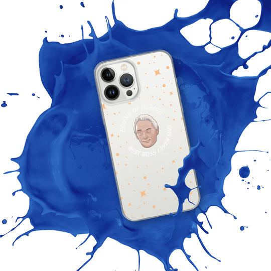 The Friend of DeSoto iPhone Case (Clear)