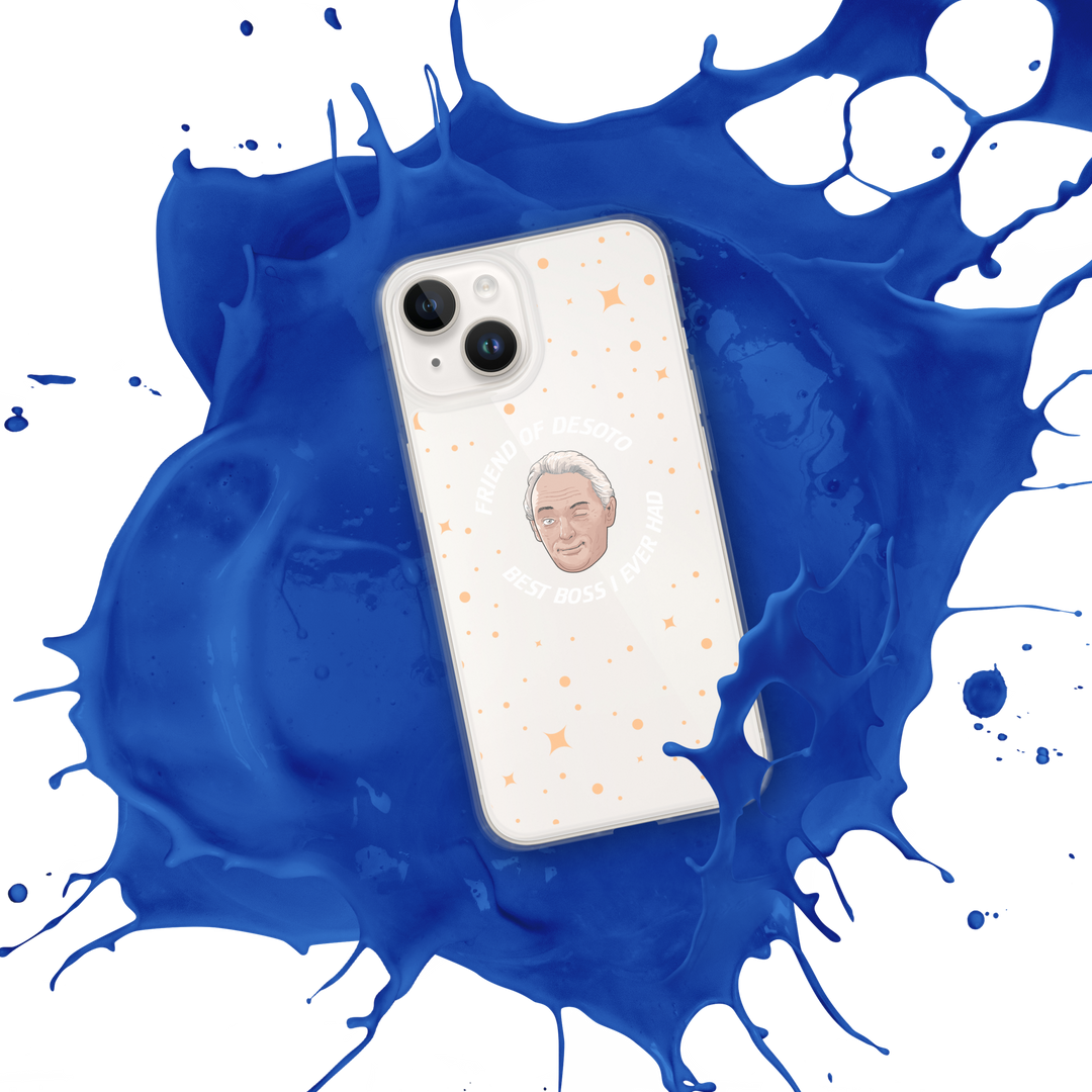 The Friend of DeSoto iPhone Case (Clear)