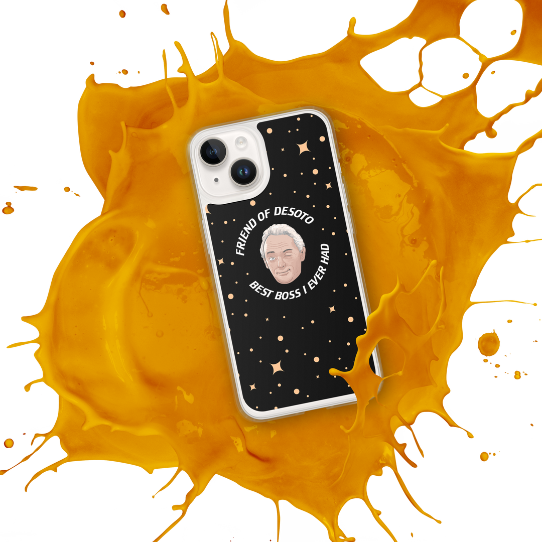 The Friend of DeSoto iPhone Case (Black)