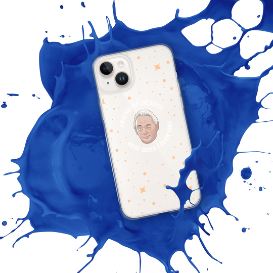 The Friend of DeSoto iPhone Case (Clear)