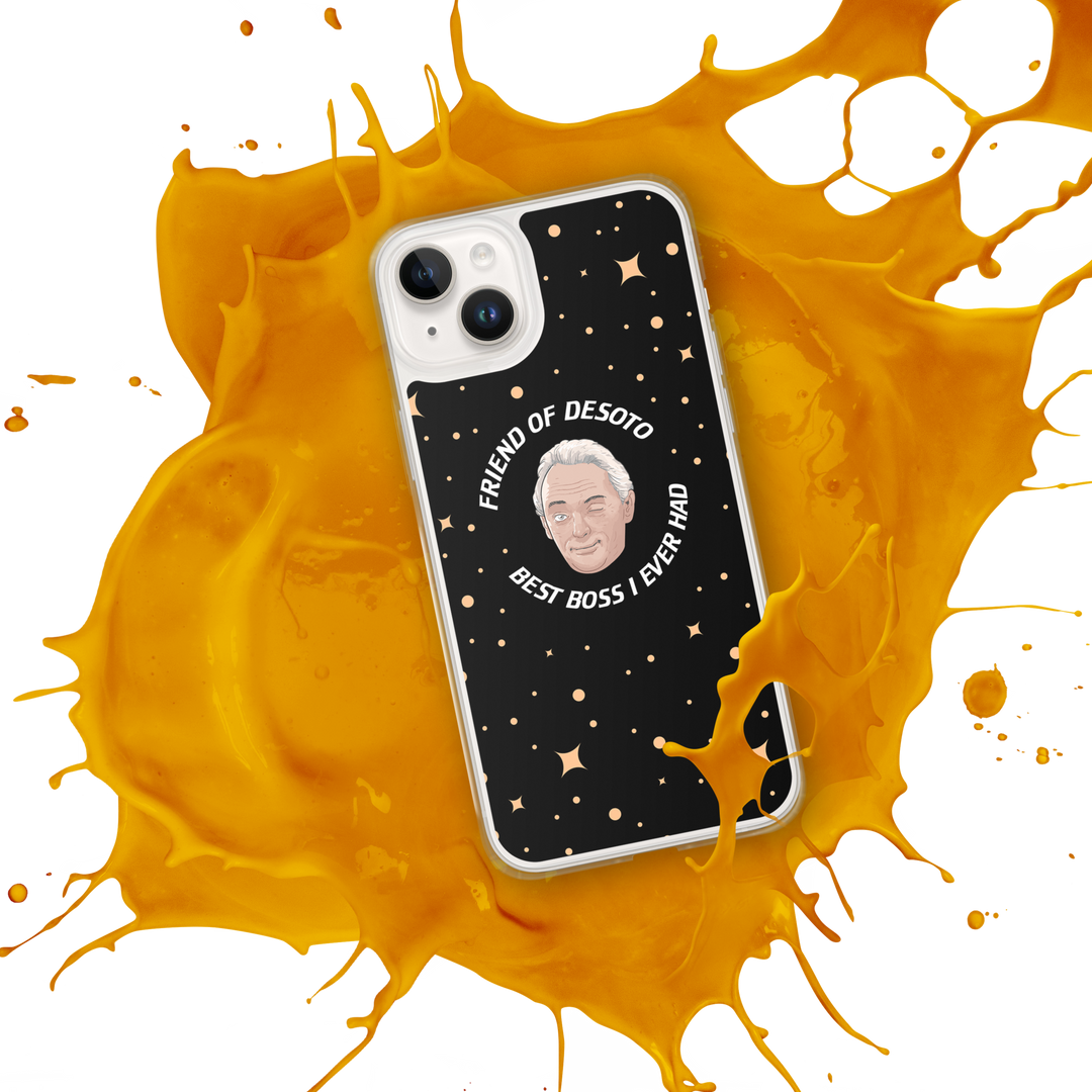 The Friend of DeSoto iPhone Case (Black)