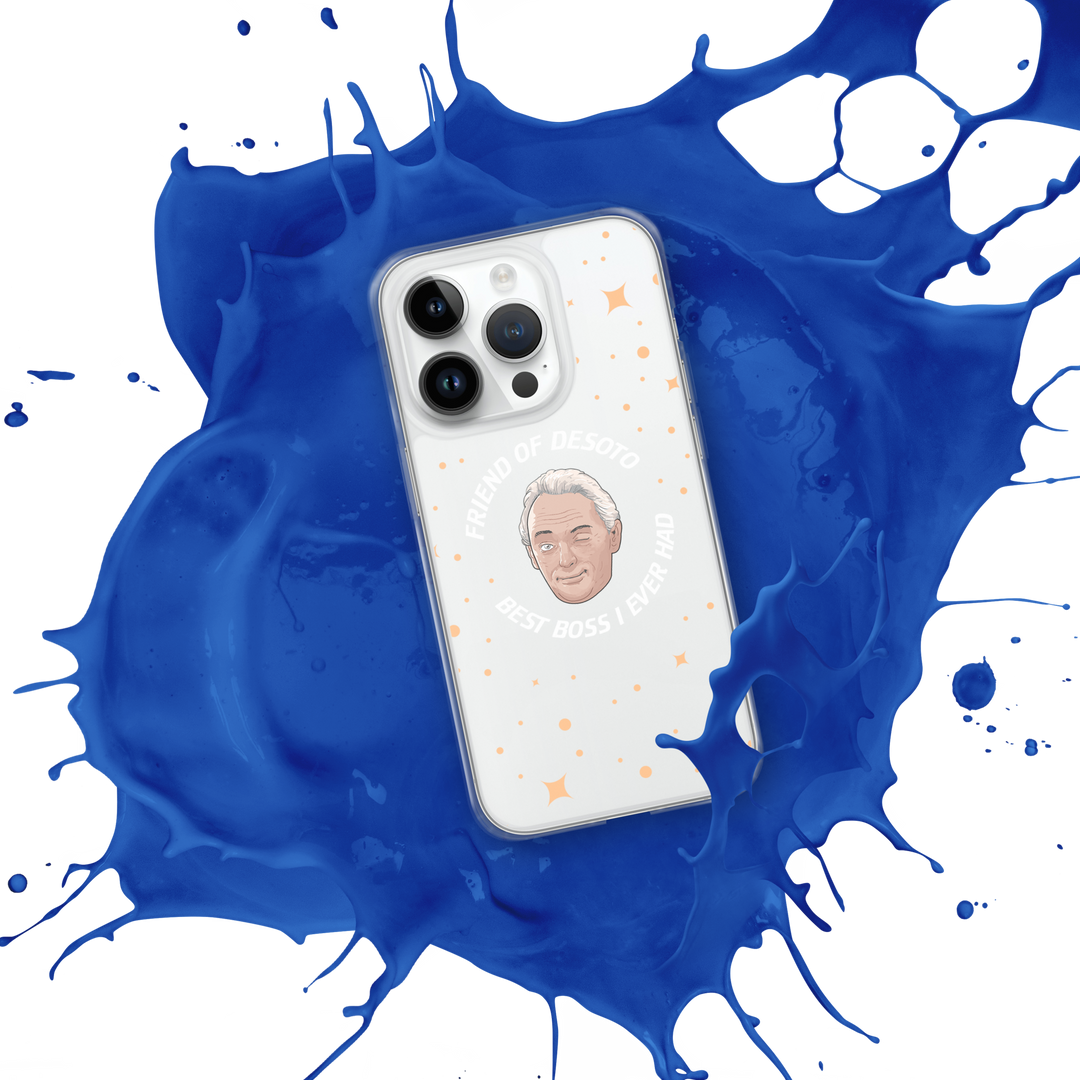 The Friend of DeSoto iPhone Case (Clear)