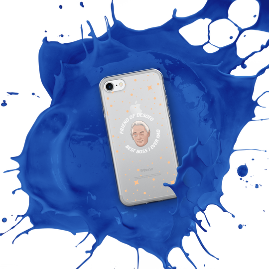 The Friend of DeSoto iPhone Case (Clear)