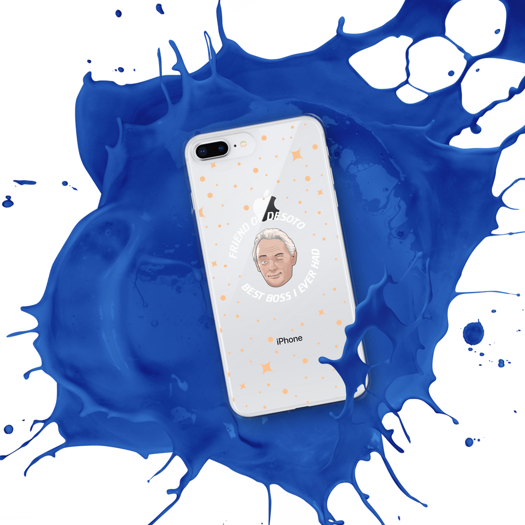 The Friend of DeSoto iPhone Case (Clear)