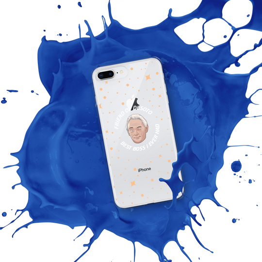 The Friend of DeSoto iPhone Case (Clear)