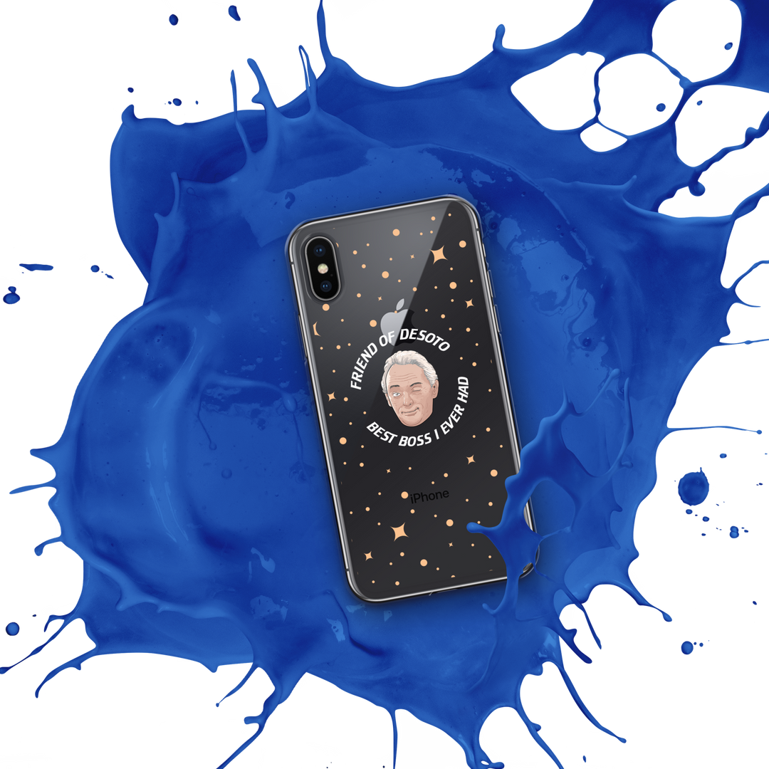 The Friend of DeSoto iPhone Case (Clear)