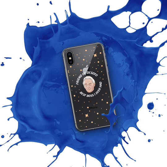The Friend of DeSoto iPhone Case (Clear)