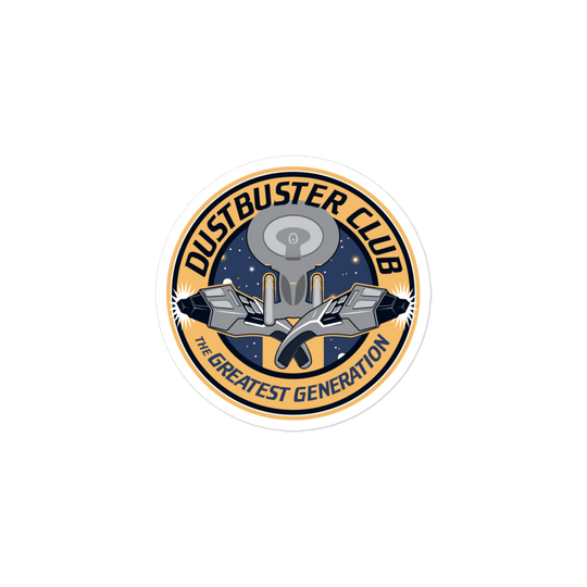 Dustbuster Club Sticker