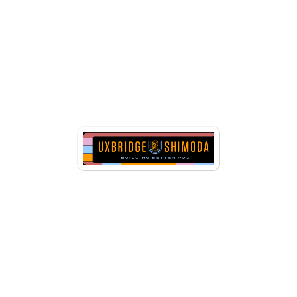 Uxbridge-Shimoda Logo Sticker